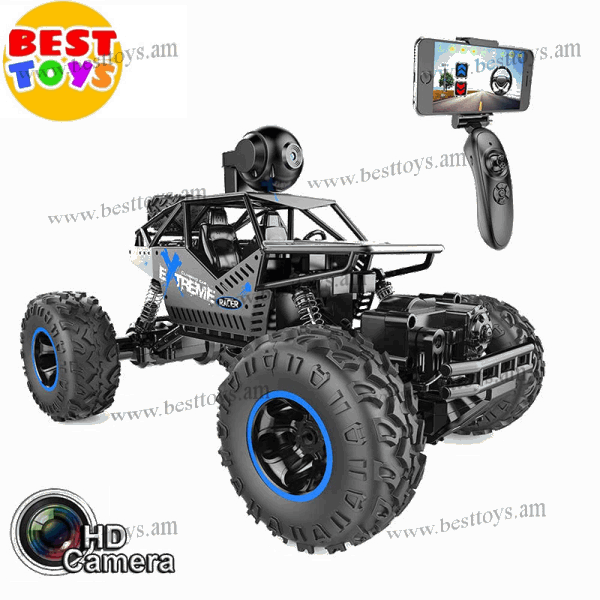 BestToys Радиоуправляемые машины Супер внедорожник с камерой и Wi-Fi | Cam Climber модель № 2